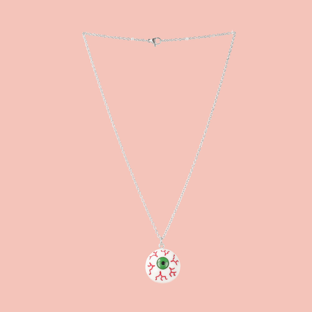 Aren't You A Sight For Sore Eyes Necklace - Sour Cherry