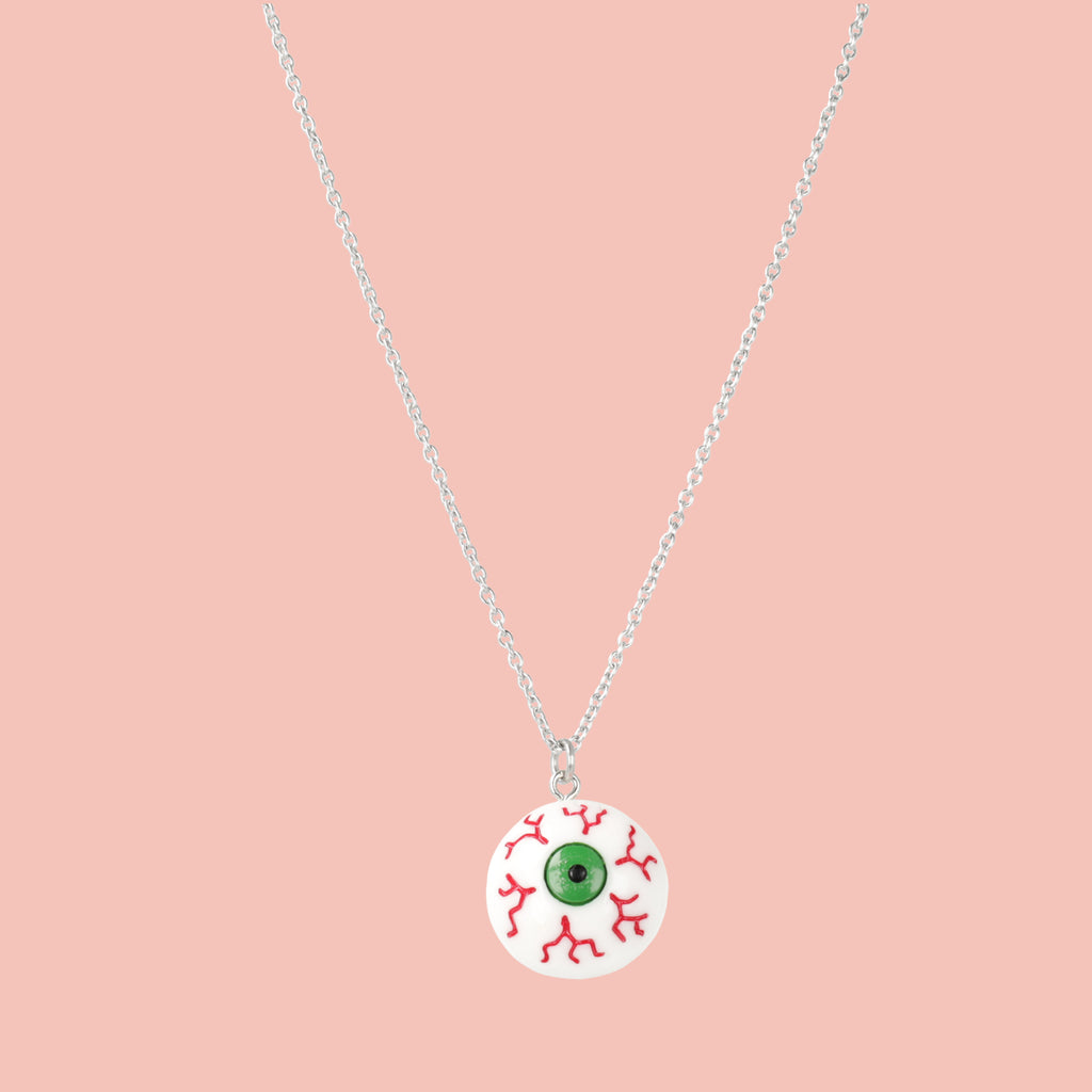 Aren't You A Sight For Sore Eyes Necklace - Sour Cherry