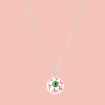 Aren't You A Sight For Sore Eyes Necklace - Sour Cherry