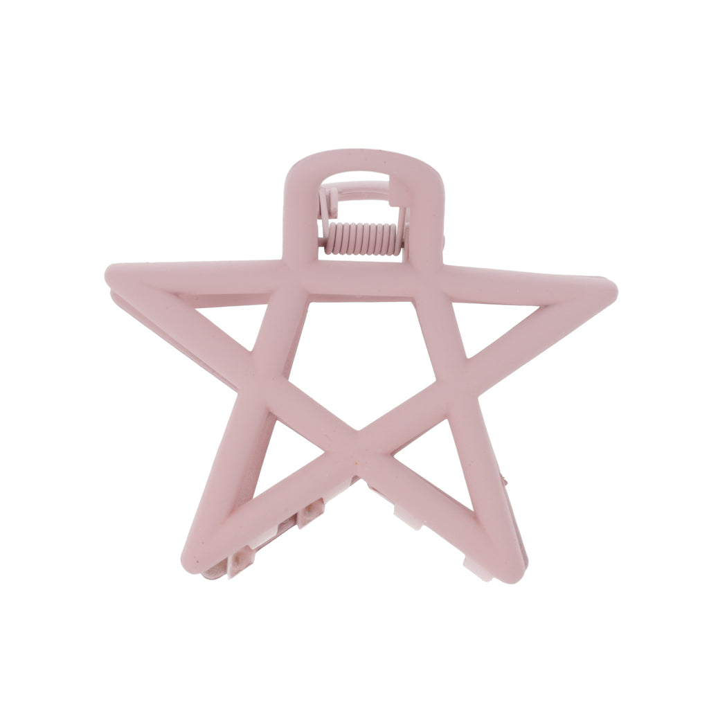 Pentagram Hair Clip - Baby Pink - Sour Cherry