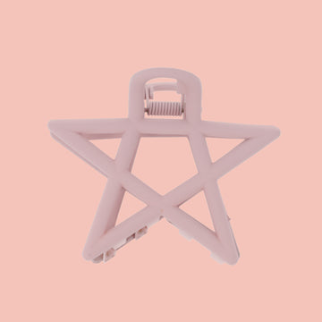 Pentagram Hair Clip - Baby Pink - Sour Cherry