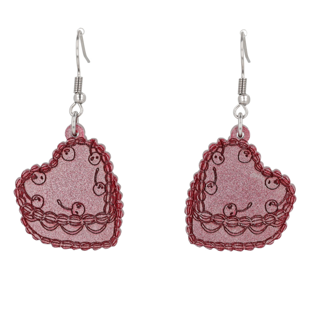 Bakin' Love Earrings - Sour Cherry