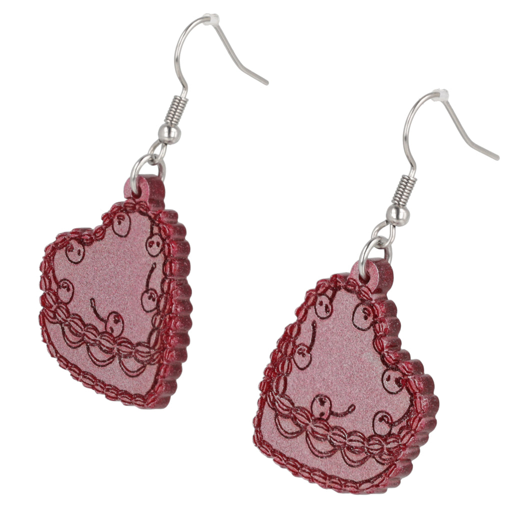 Bakin' Love Earrings - Sour Cherry