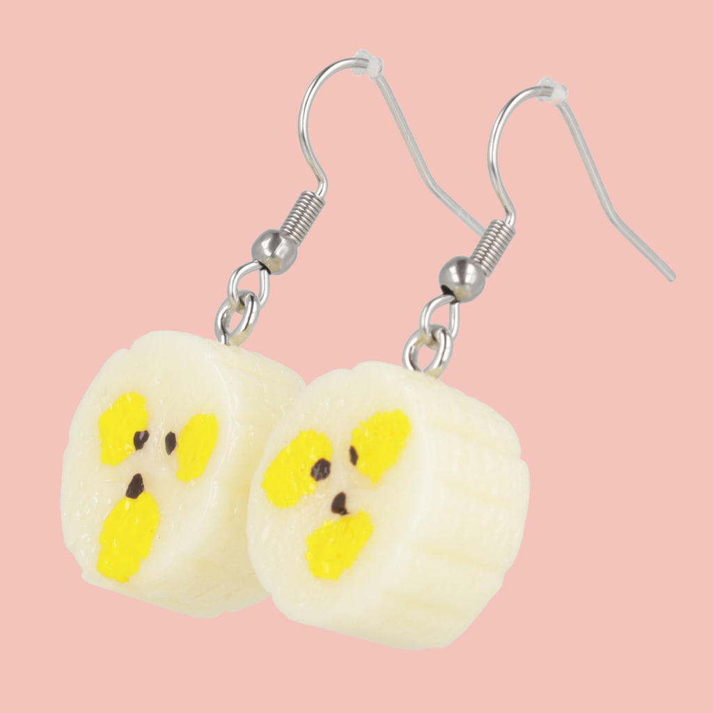 Banana-rama Earrings - Sour Cherry