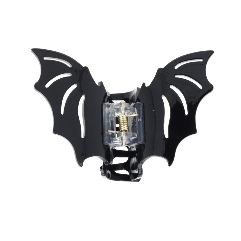 Bat To The Bone Claw Clip - Black - Sour Cherry