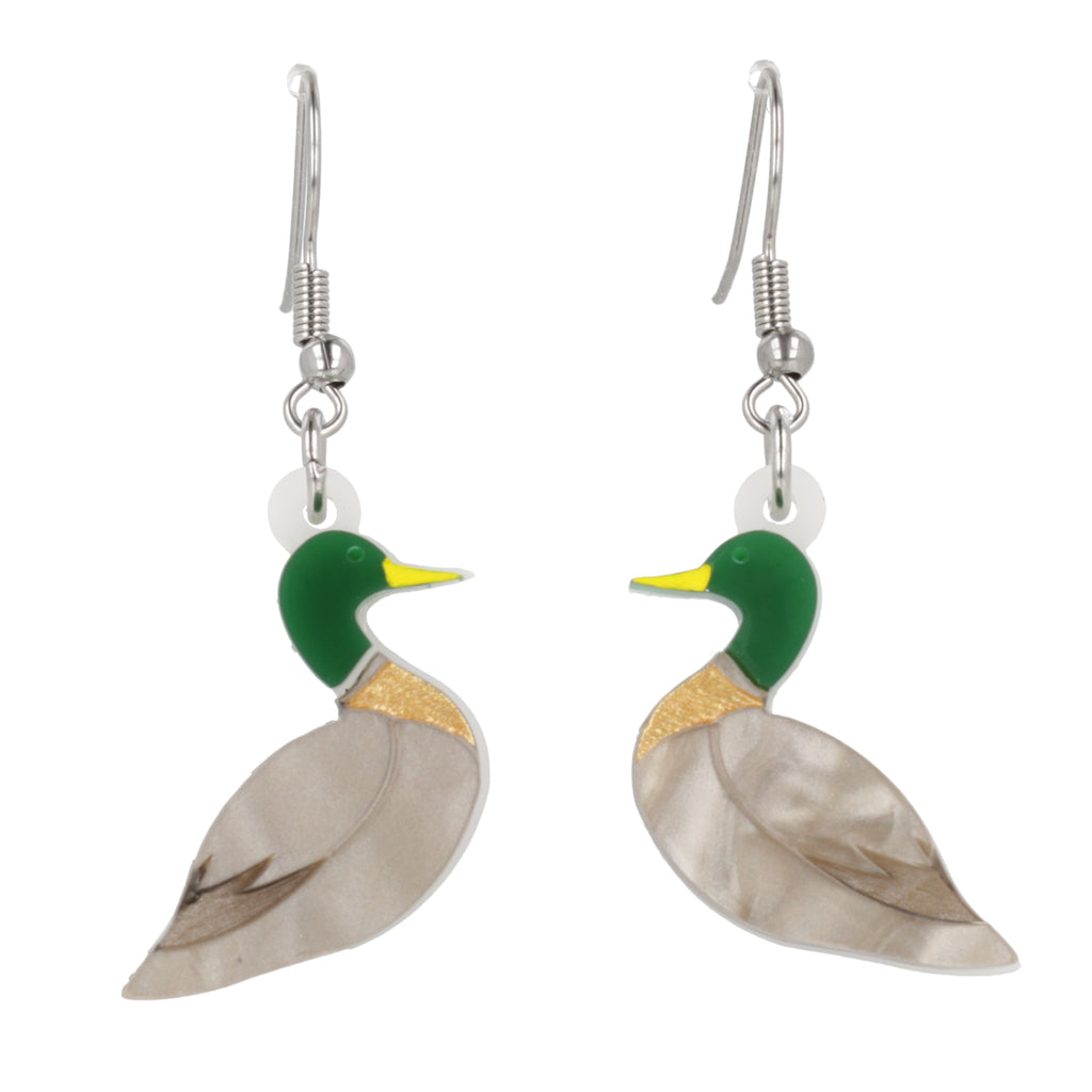 Big Duck Energy Earrings - Sour Cherry