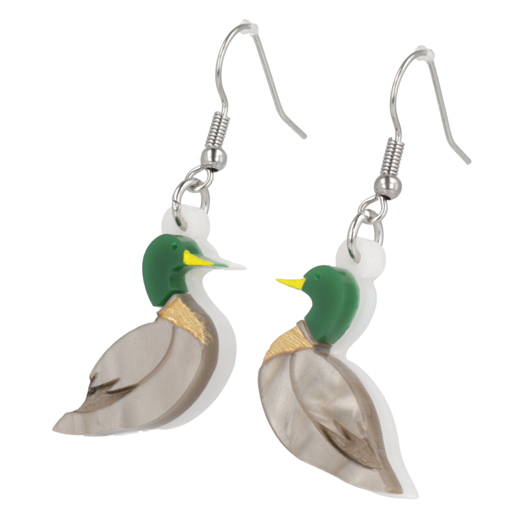 Big Duck Energy Earrings - Sour Cherry