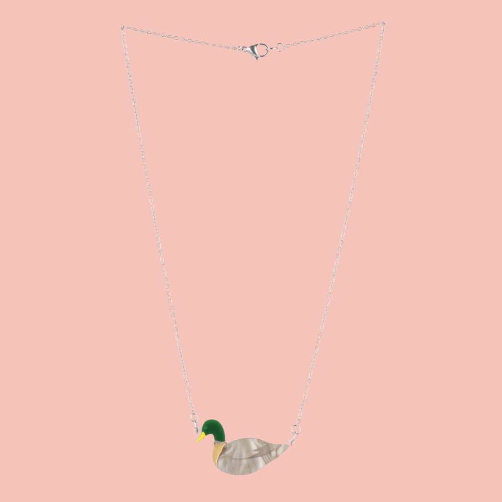 Big Duck Energy Necklace - Sour Cherry