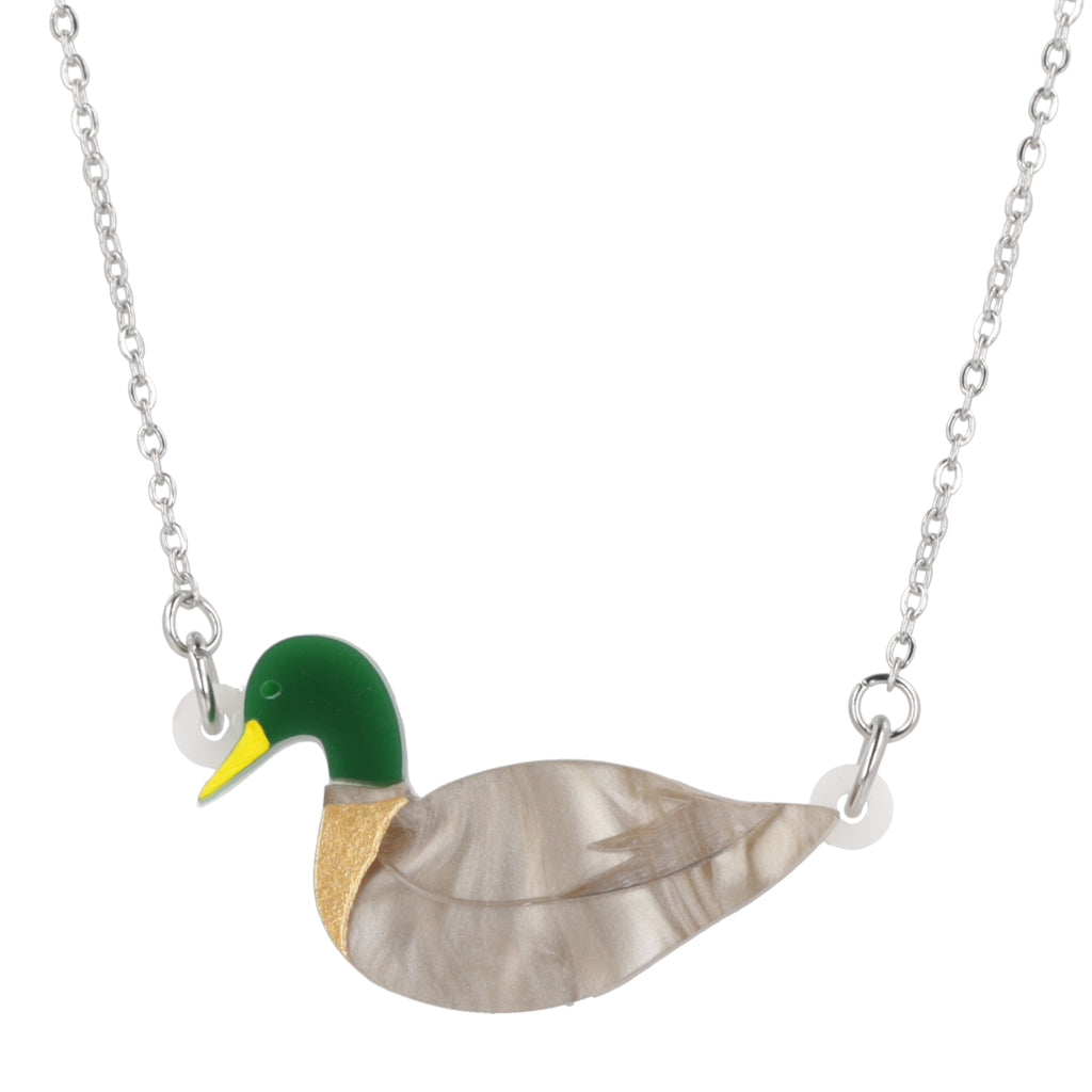 Big Duck Energy Necklace - Sour Cherry