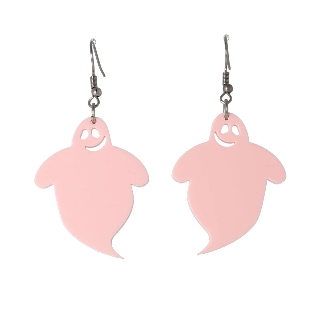 Bibbity Bobbity Boo Pink Ghost Earrings - Sour Cherry