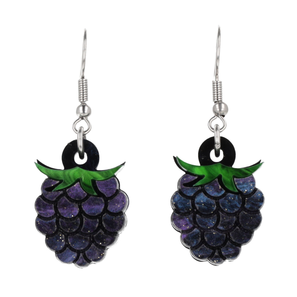 Blackberry Earrings - Sour Cherry