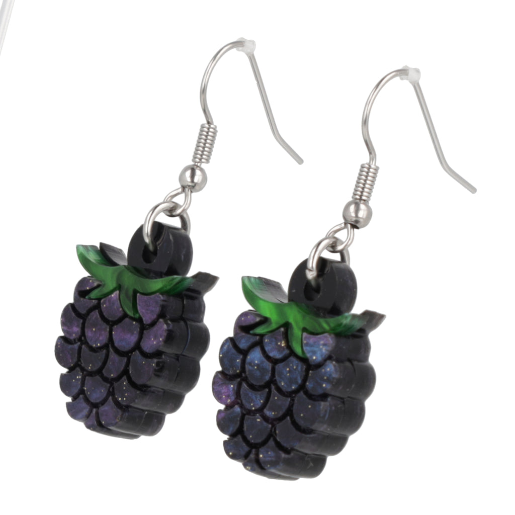 Blackberry Earrings - Sour Cherry