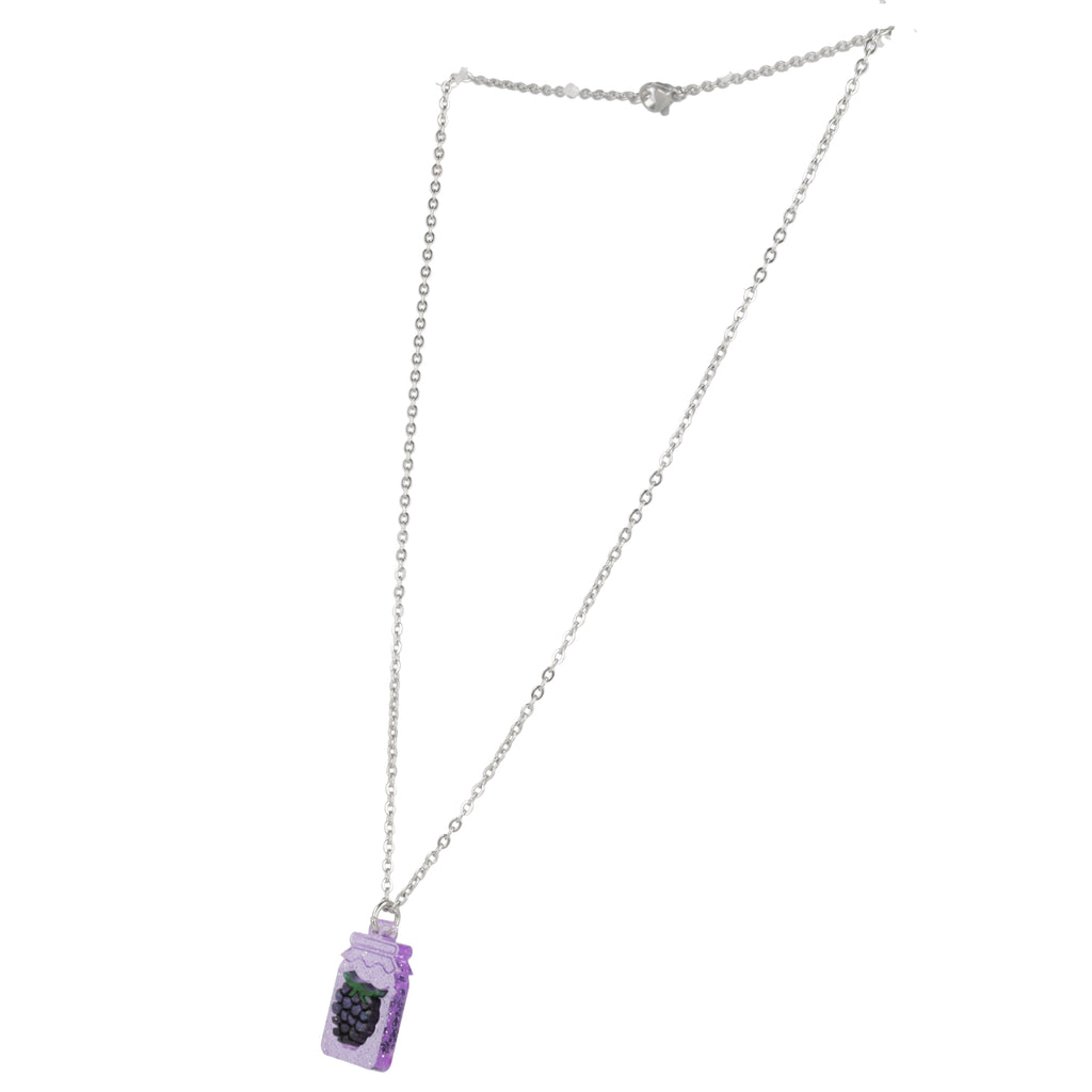 Pump Up The Jam Necklace - Blackberry - Sour Cherry