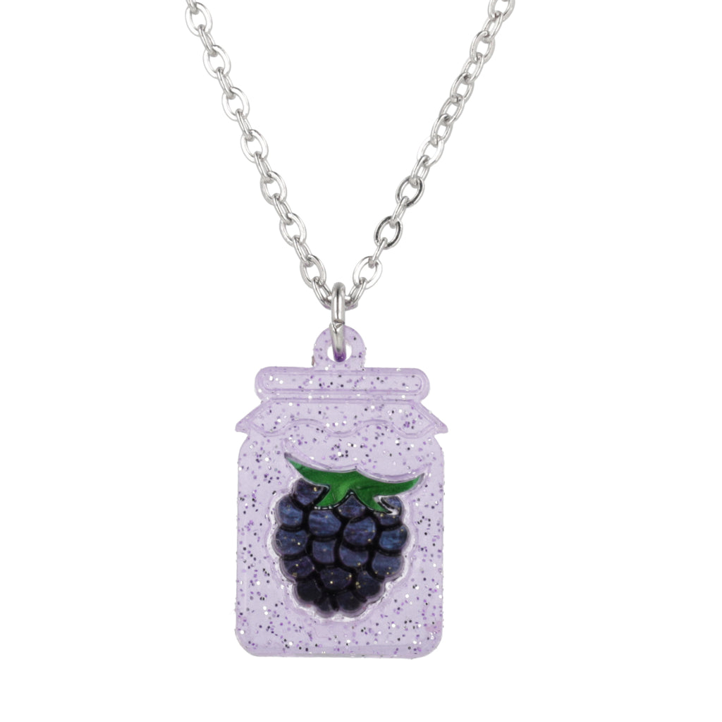 Pump Up The Jam Necklace - Blackberry - Sour Cherry