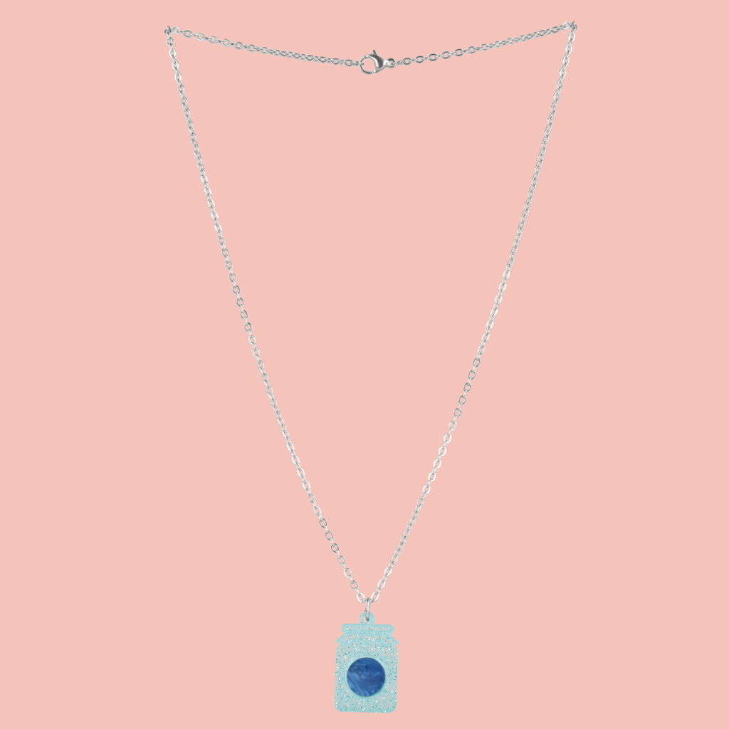 Pump Up The Jam Necklace - Blueberry - Sour Cherry