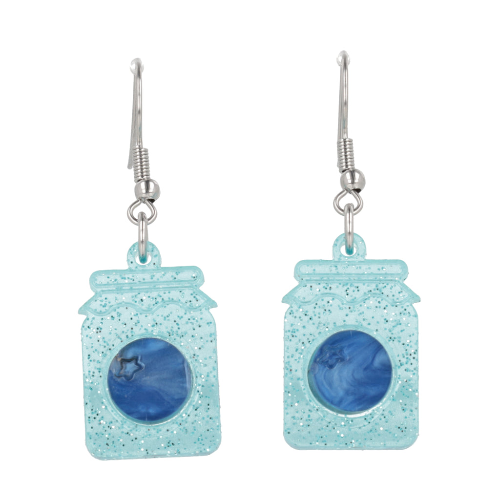 Pump Up The Jam Earrings - Blueberry - Sour Cherry