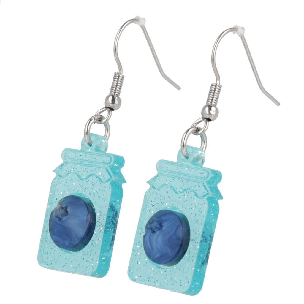 Pump Up The Jam Earrings - Blueberry - Sour Cherry