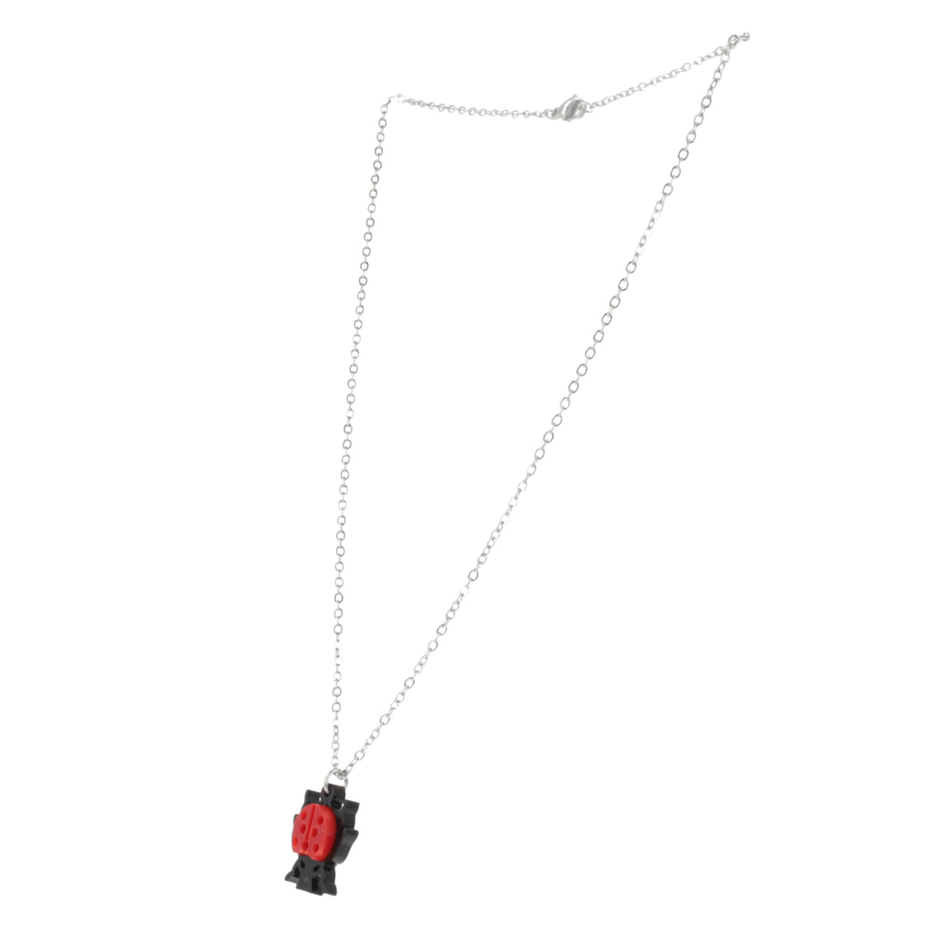 Dotty For You Ladybird Necklace - Bright Red - Sour Cherry