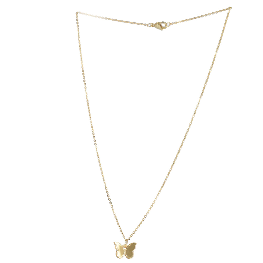 You're my Butterfly, Sugar Baby Necklace (Gold Mirror) - Sour Cherry