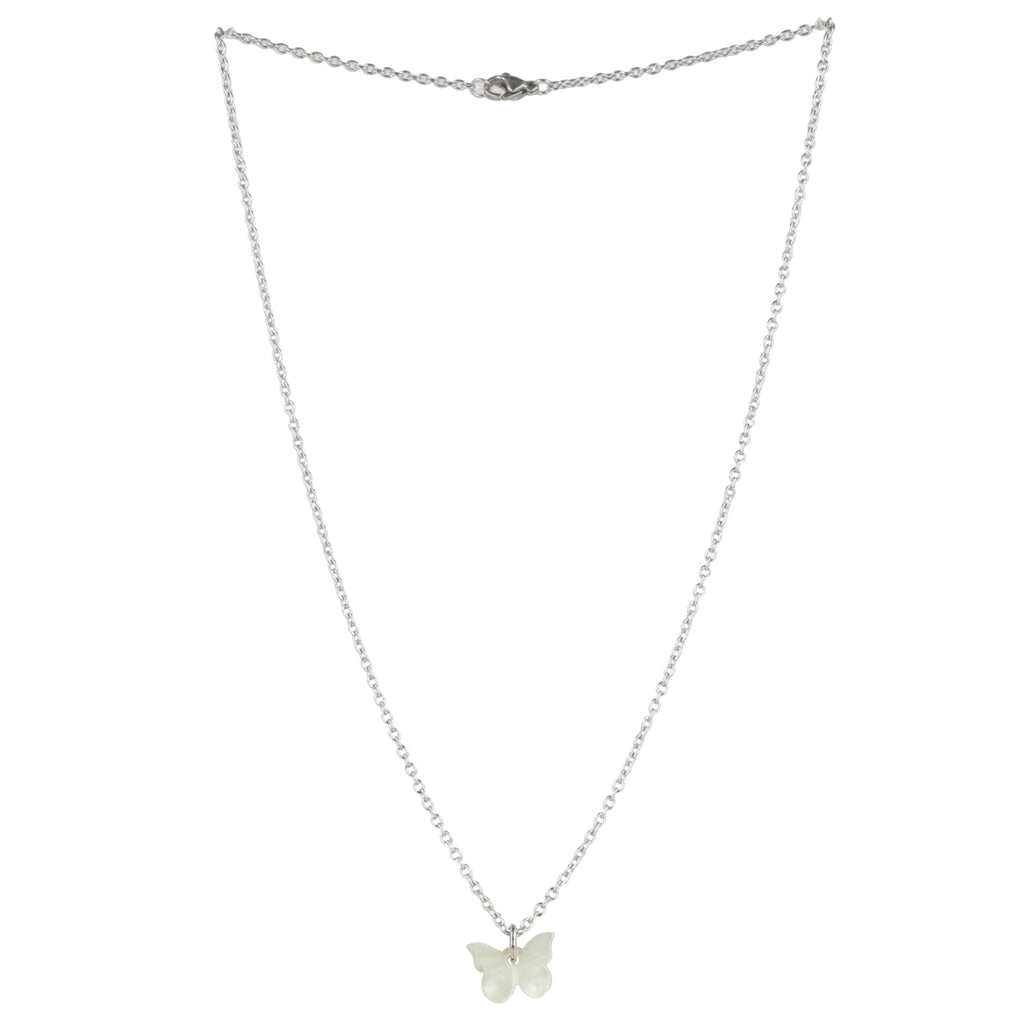 You're My Butterfly, Sugar Baby Necklace (Marble Green) - Sour Cherry