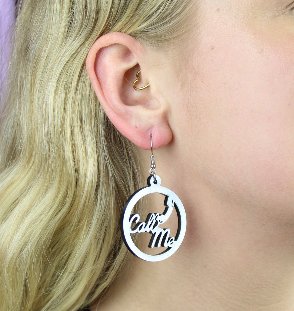 What's Your Favourite Movie? Earrings - Sour Cherry