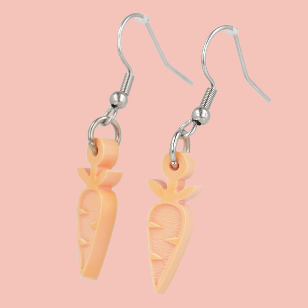 Carrot Earrings - Sour Cherry