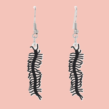 Centipede Earrings - Sour Cherry
