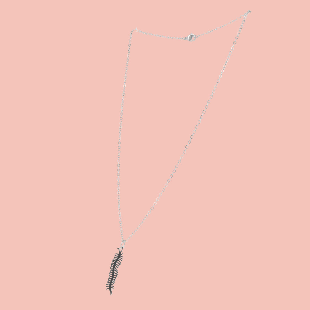 Centipede Necklace - Sour Cherry