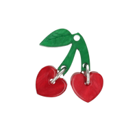 Cherry Love Charm (Red Marble)