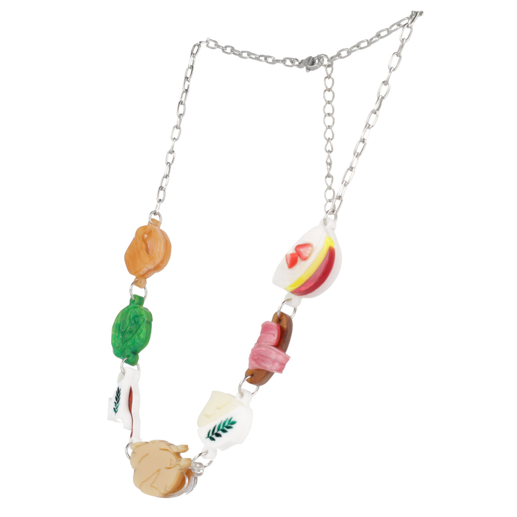 Christmas Dinner Necklace - Sour Cherry