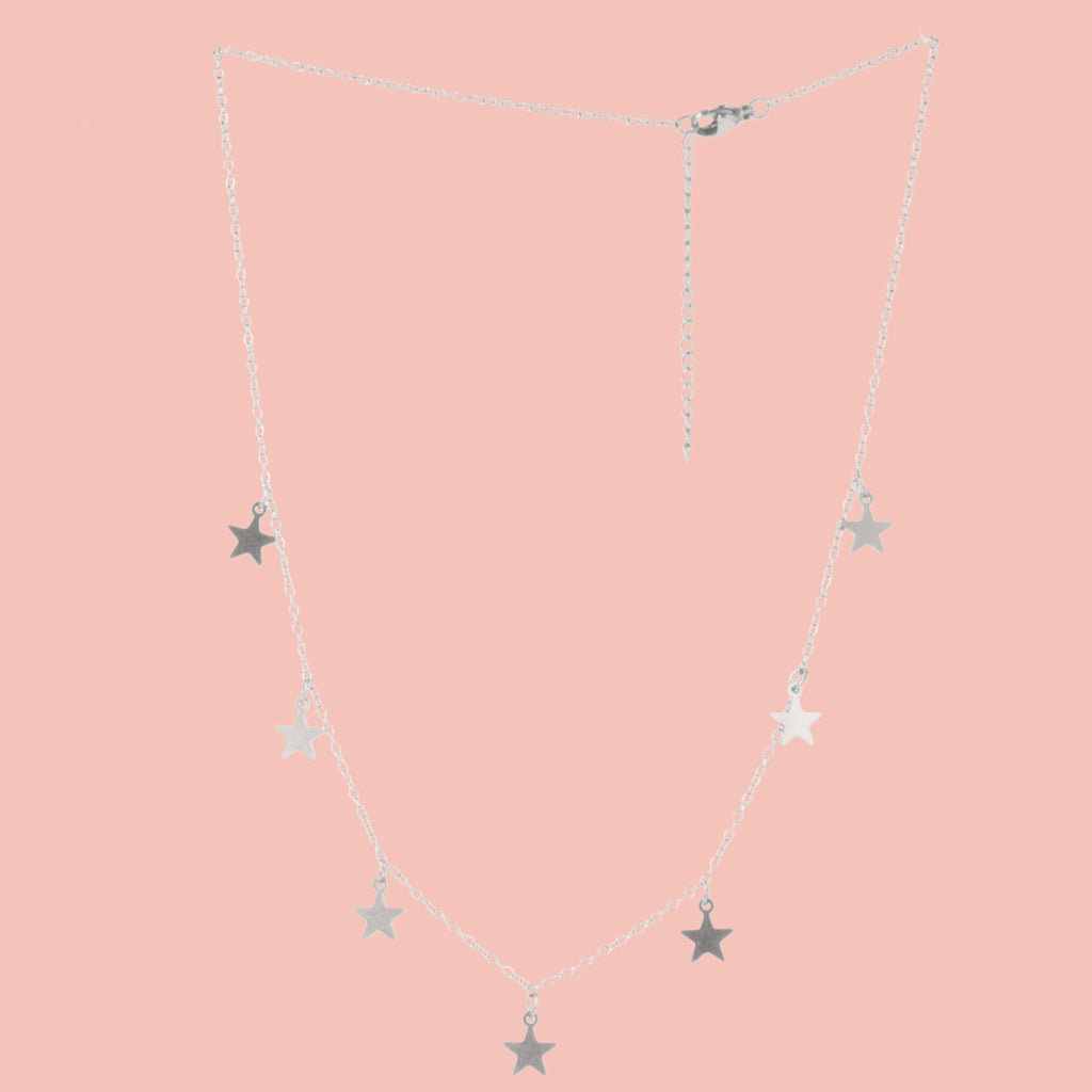 Cosmic Star Necklace - Sour Cherry
