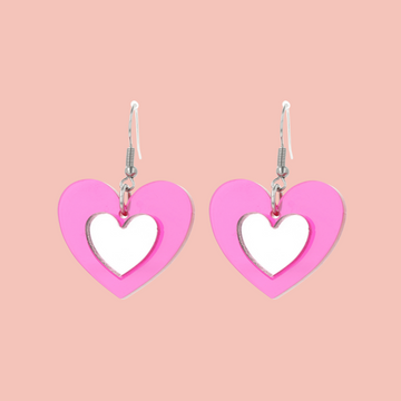 Crazy In Love Earrings - Sour Cherry