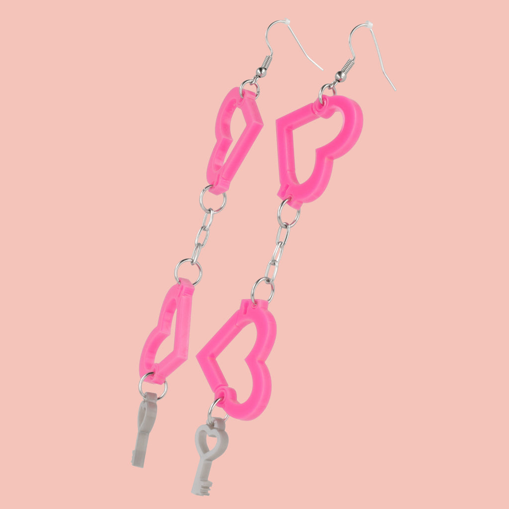 Cuff It Earrings - Sour Cherry