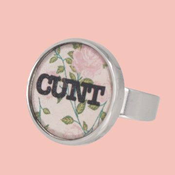 Floral Cunt Ring - Sour Cherry