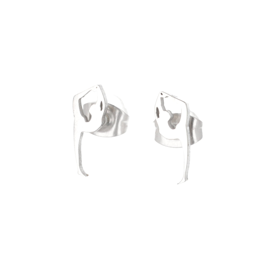 Dancer Stud Earrings - Sour Cherry