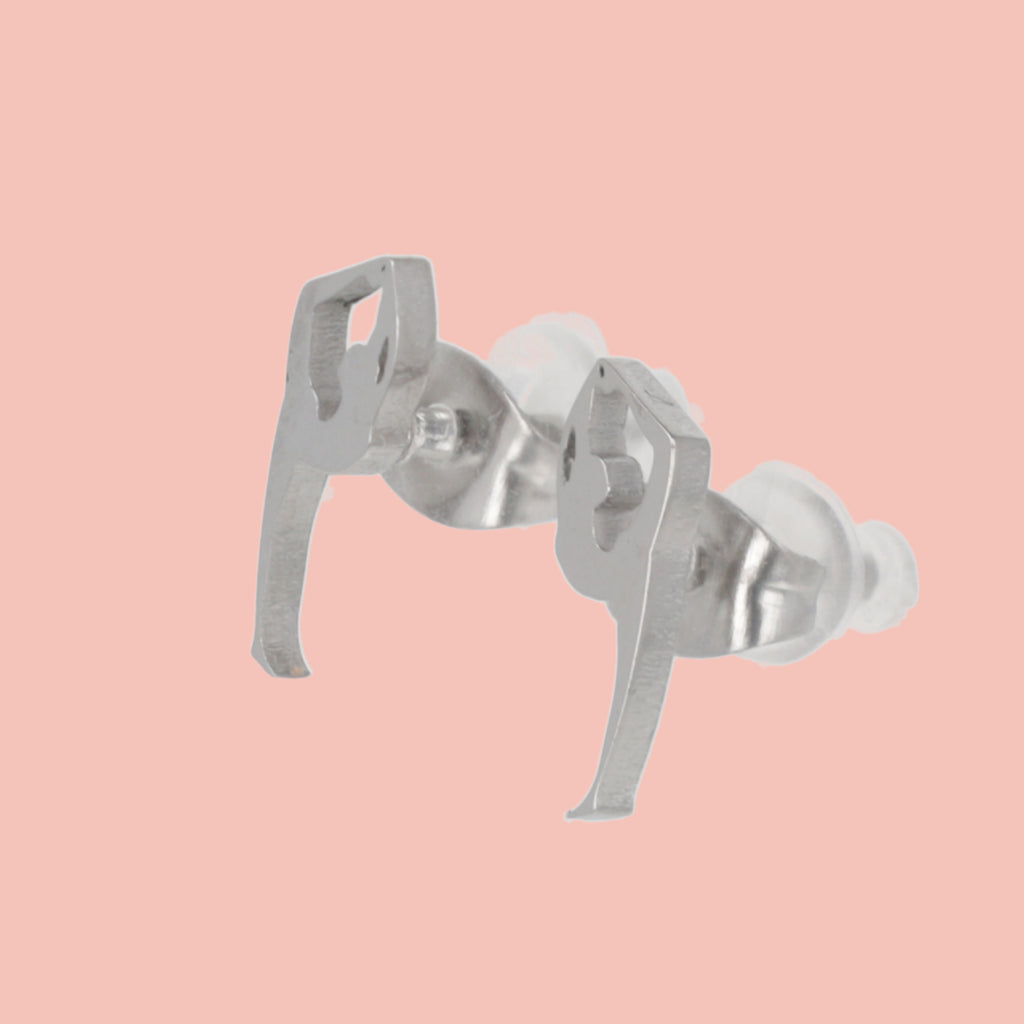 Dancer Stud Earrings - Sour Cherry