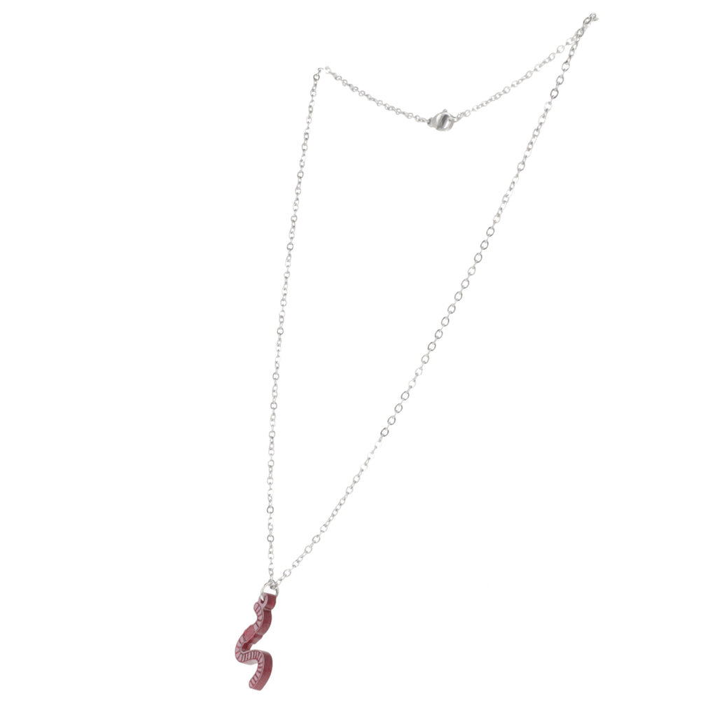Do The Worm Necklace - Sour Cherry