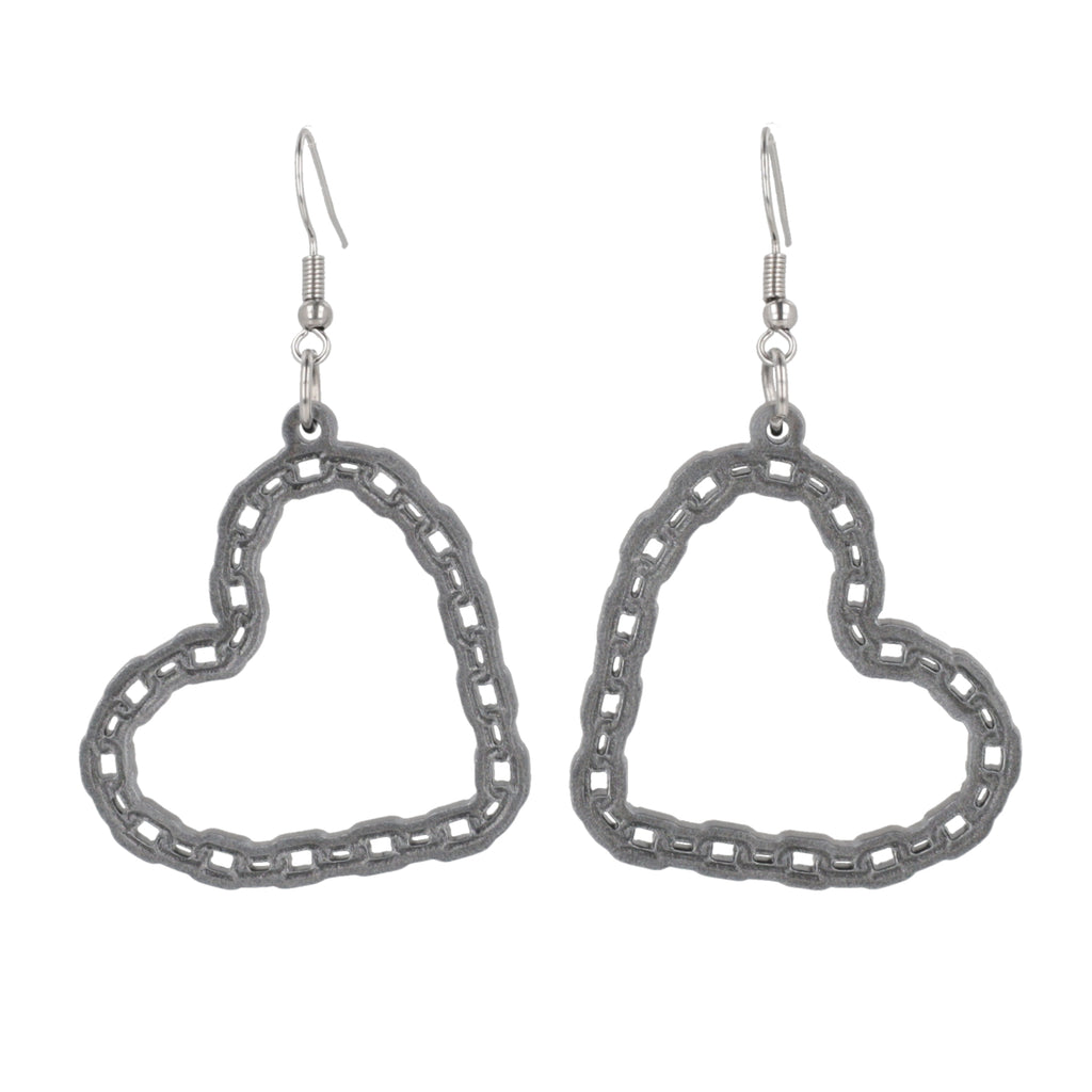 Emo At Heart Earrings - Sour Cherry