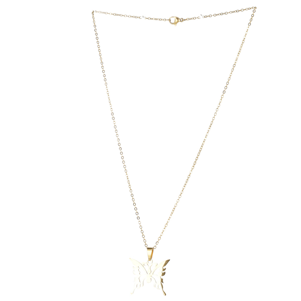 Ethereal Butterfly Necklace (Gold Plated) - Sour Cherry