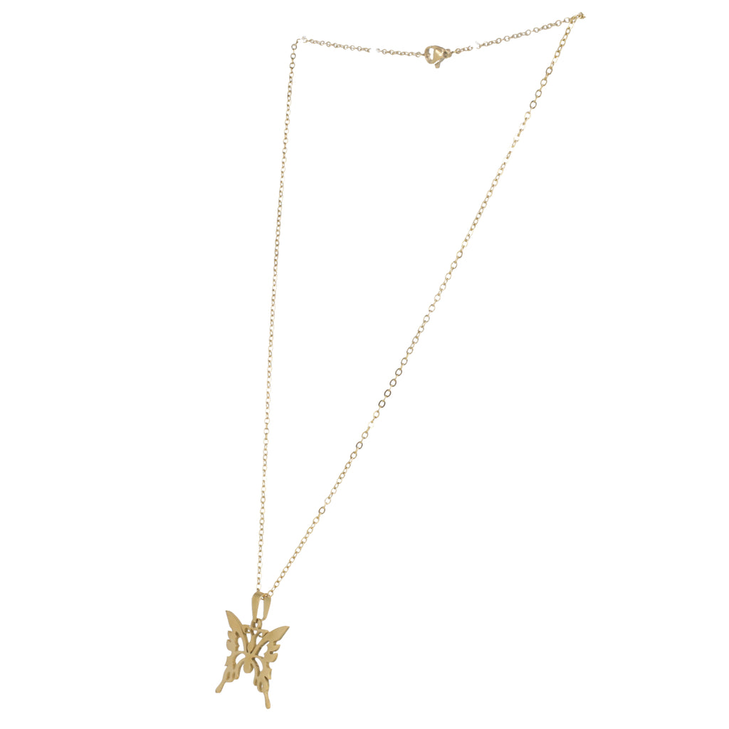 Ethereal Butterfly Necklace (Gold Plated) - Sour Cherry