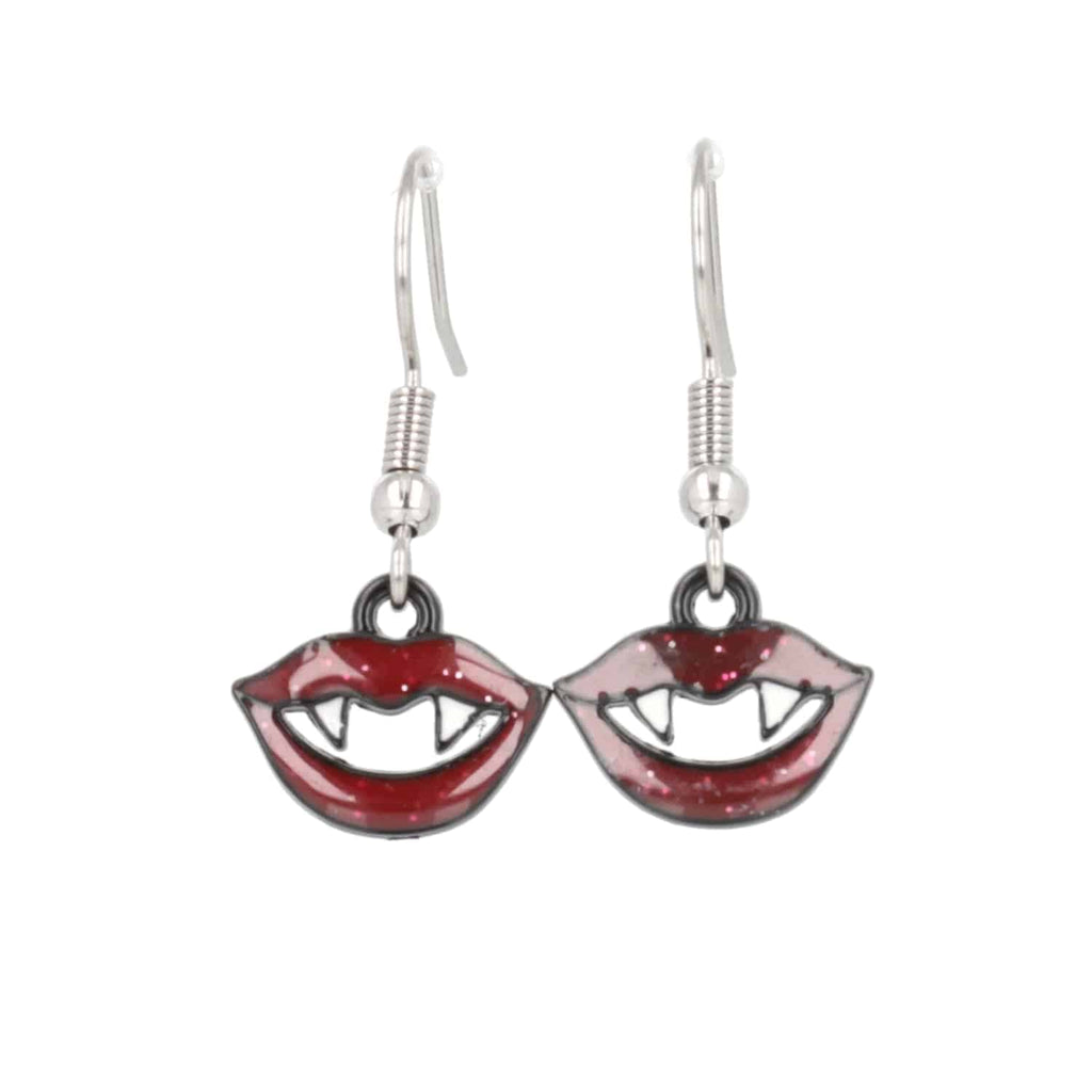Fang-tastic Earrings - Sour Cherry