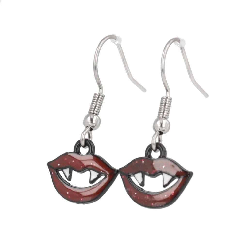 Fang-tastic Earrings - Sour Cherry