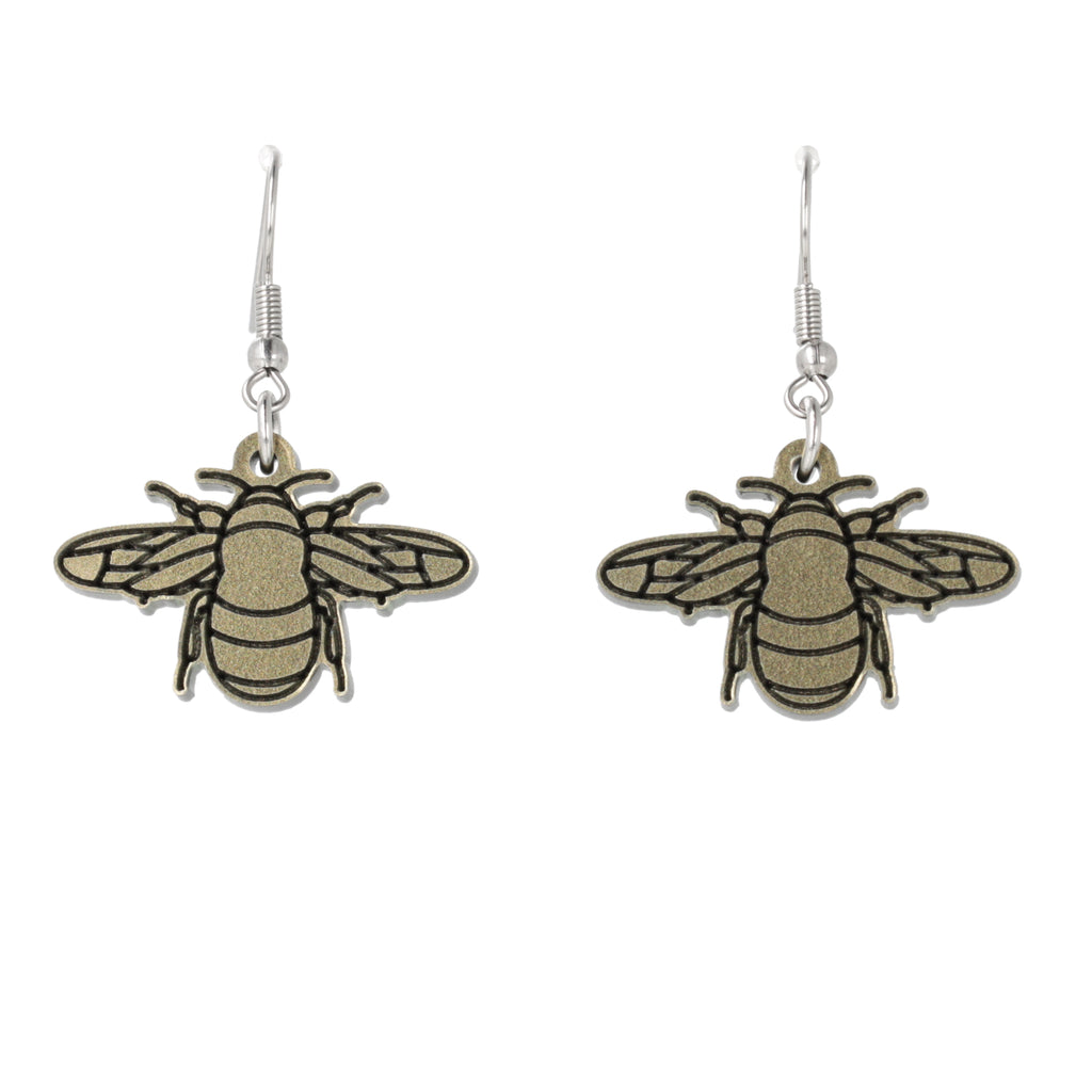 To Bee Or Not To Bee Earrings - Sour Cherry