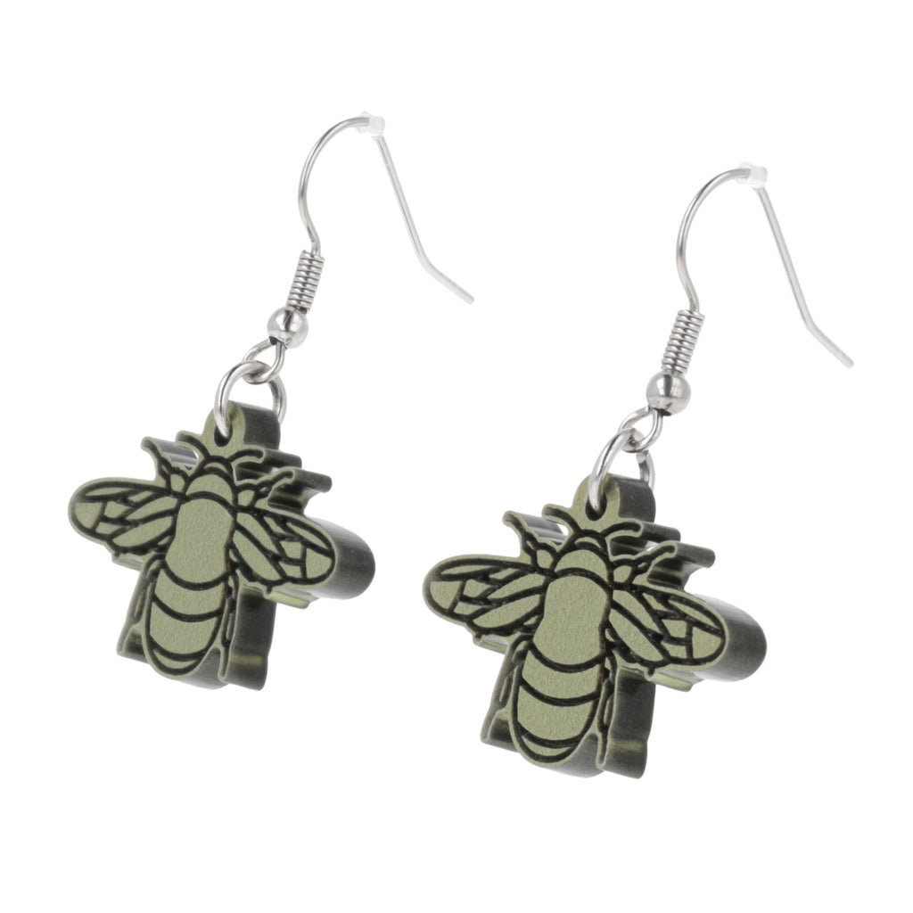 To Bee Or Not To Bee Earrings - Sour Cherry
