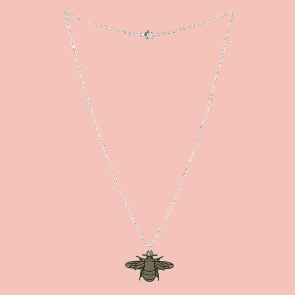 To Bee Or Not To Bee Necklace - Sour Cherry