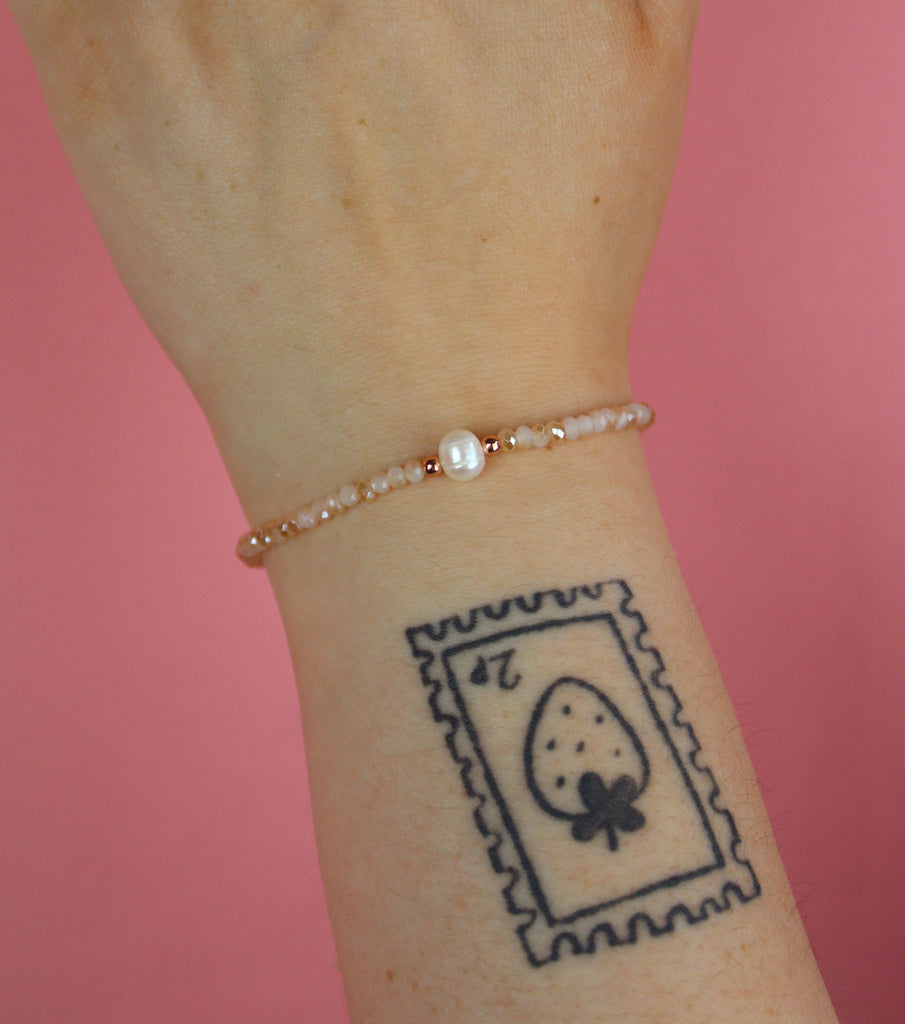 Golden Coast Bracelet - Sour Cherry