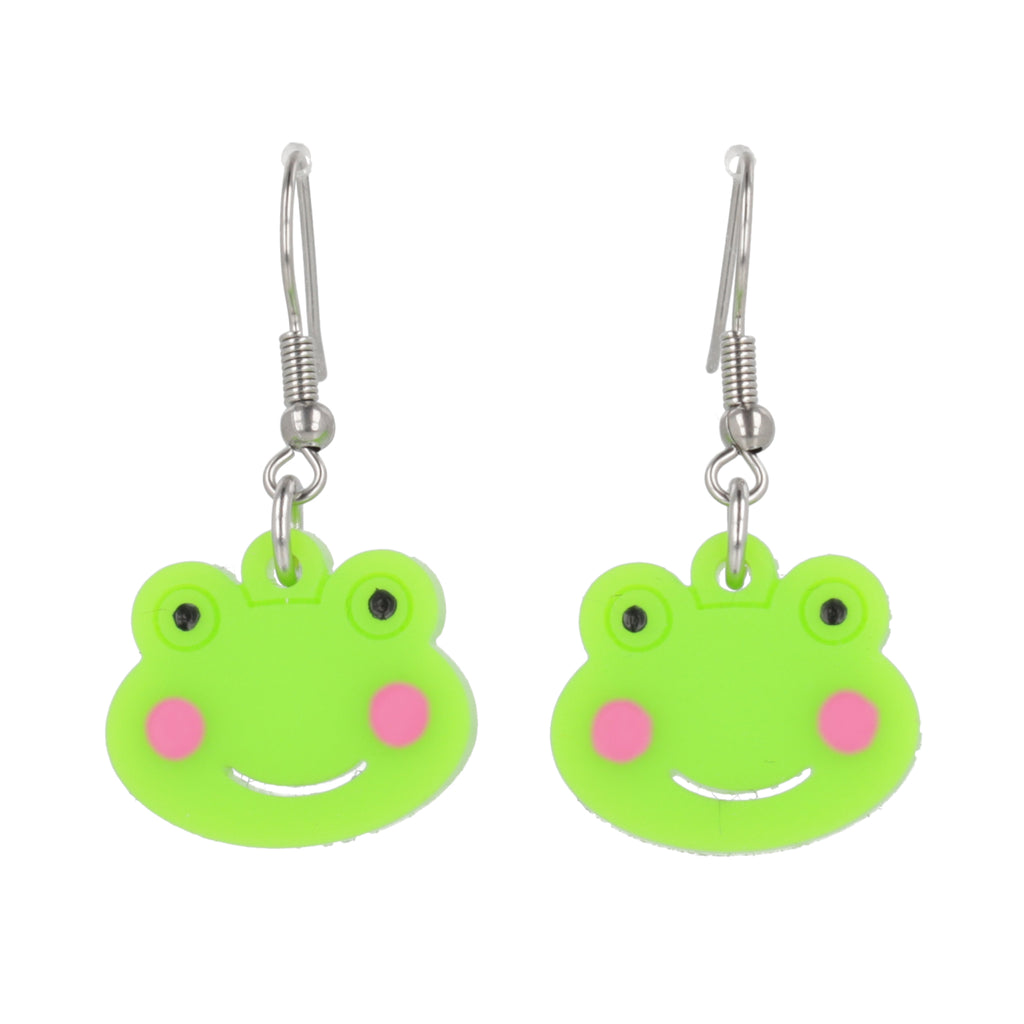 Happy Frogs Earrings - Sour Cherry
