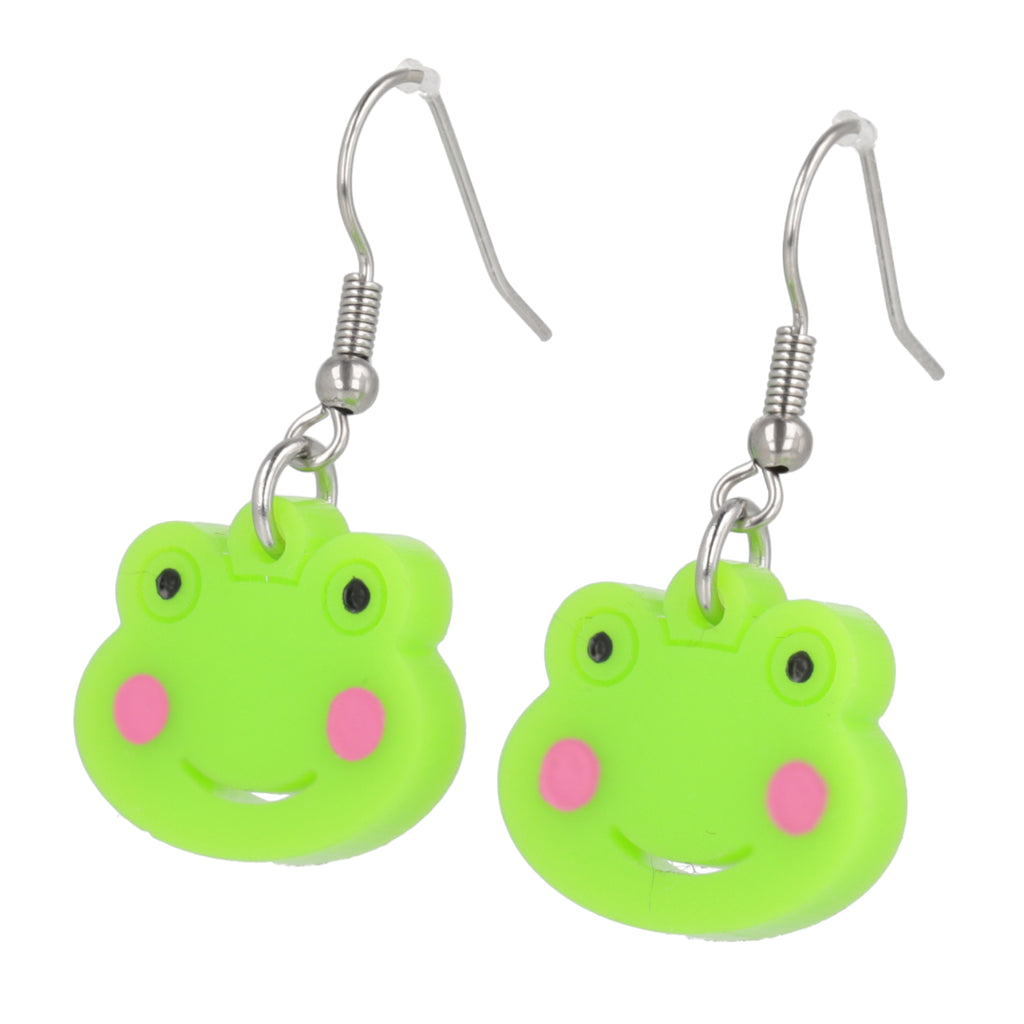 Happy Frogs Earrings - Sour Cherry