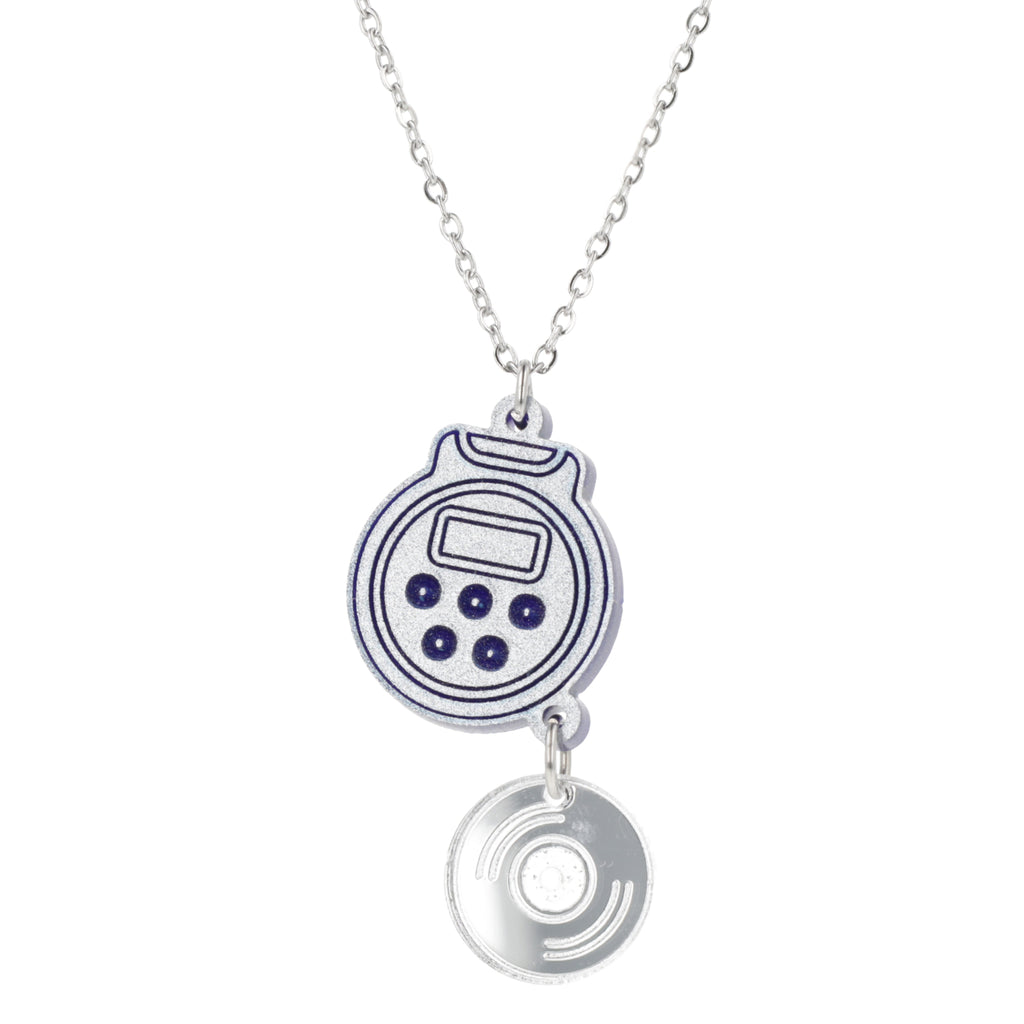 Headphones On! Walkman Necklace - Sour Cherry