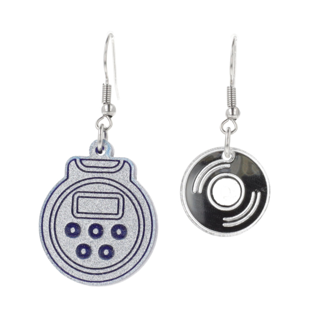 Headphones On! Walkman Earrings - Sour Cherry